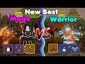 New Best Glorious Mage VS New Best Glorious Warrior! Best Gear! - Dungeon Quest Roblox