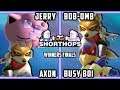 Short Hops 3 - Jerry & Axon Vs. Busy Boi & Bob-omb - Smash Melee Doubles WF