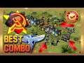 The BEST Soviet and Allied Combo in OCEANIA map for Red Alert Yuri's Revenge Online Multiplayer Game