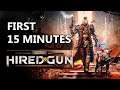 The First 15 Minutes of NECROMUNDA: HIRED GUN (1080p 60fps)