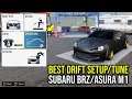 Best Drift Setup/Tune Subaru BRZ/Asura M1 in CarX Drift Racing Online