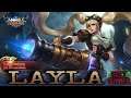 LAYLA Gameplay || Mobile Legends: Bang Bang || babyjhonie vlog