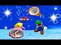 Mario Party 4 - MiniGames - Peach vs Daisy Vs. Mario Vs. Luigi Master Difficulty Gameplay