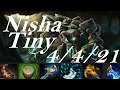 Nisha safe Tiny - slowwww - Nigma vs Secret game3 - BEYOND EPIC - dota2