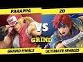Smash Ultimate Tournament - Parappa (Terry, Ken, Brawl) Vs. ZD (Roy) The Grind 103 SSBU Grand Finals