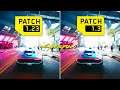 Cyberpunk 2077 : Patch 1.3 vs 1.23 - FPS Comparison