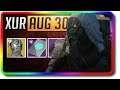 Destiny 2 - Xur Location, Exotic Armor "Vigilance Wing" (8/30/2019 August 30)