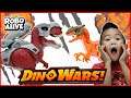 Dino Wars! Robo Alive Real Life Robotic Pets! Zuru Dinosaurs