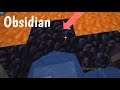 How To Get OBSIDIAN In Minecraft