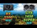 RX 5500 vs GTX 1650 SUPER | 1080p and 1440p PC Gameplay Benchmark Test