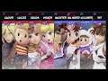 Super Smash Bros Ultimate Amiibo Fights – Request #14394 Blonde Hair Team vs Brown Hair Team