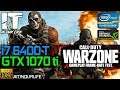 Call of Duty: Warzone | GTX 1070 Ti + i7 6400T ES | Gameplay | Frame Rate Test [1080p]