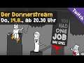 Donnerstream: You had one job! - Das Spiel (Do, 19.8., 20.30 Uhr, Twitch)