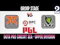 Fnatic vs Vice Game 2 | Bo3 | Group Stage PGL DPC SEA Upper Division 2021 | DOTA 2 LIVE