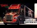 Frosty Winter Night Drive & Christmas Event Load 2 | American Truck Simulator