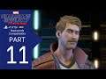 GUARDIANS OF THE GALAXY TELLTALE SERIES (PS4) Playthrough Gameplay Part 11 - THE GUARDIANS ORIGINS