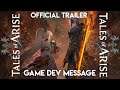 OFFICIAL TRAILER AND GAME DEVELOPER MESSAGE : TALES OF ARISE
