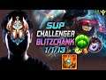 Challenger Blitzcrank Support vs Lulu - 천상계 서폿 블리츠크랭크 템트리 룬 슈렐 수호자 - LOL KR 11.9