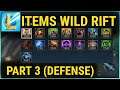 Daftar Items Wild Rift Part 3 (Defense) - League of Legends: Wild Rift