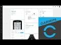 How to create a course in Garmin Connect.