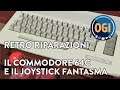Mistero sul Commodore C64c! Il joystick fantasma (chip CIA bruciato) | Riparazione e tutorial