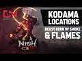 Nioh 2 Beast Born of Smoke & Flames - All Kodama Locations Walkthrough