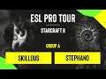 SC2 - SKillous vs. Stephano - DH SC2 Masters - Summer 2020 - Group A - EU