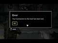Aliens: Fireteam Elite Error - Your connection to the host has been lost 2021