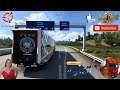 Euro Truck Simulator 2 (1.41 Beta) Delivery to Szczecin Poland Mercedes Actros MP4 + DLC's & Mods