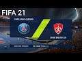 FIFA 21 - Stade Brestois vs. Paris Saint Germain | FIFA 21 Gameplay