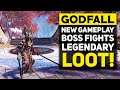 GODFALL - New PC Gameplay: Loot, Progression, Boss Fights & More! (Godfall New Gameplay  Details)