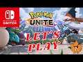 LET'S PLAY POKEMON UNITE on Nintendo Switch | First stream playing with viewers