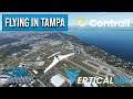 🔴 MSFS LIve: Flying Around Tampa | KSRQ-KCLW-KPCM-KTPF | Verticalsim | Microsoft Flight Simulator