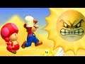Newer Mario Bros. 3 Co-Op - Walkthrough #03 Angry Sun