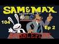 Sam & Max (104) Abe Lincolin Must Die Babbleplay part 2 - Russian Inconvenience