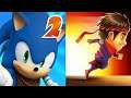 Sonic Dash 2: Sonic Boom Vs. Ninja Kid Run (iOS Games)
