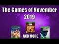 What Games Are Coming Out in November 2019