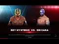 WWE 2K20 Rey Mysterio VS Sin Cara Requested 1 VS 1 Match