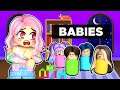 Adopting our first BABY in Roblox!