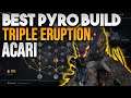 BEST ERUPTION BUILD! Outriders Endgame Pyromancer Build! Legendary Armor Set Acari! Tempest!