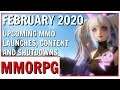 February 2020 Upcoming MMORPG Releases, Content and Shutdowns