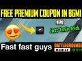 🎉🤩Get Free Premium coupon in Battlegrounds Mobile India | Talesweety Treasure Full Explained Bgmi