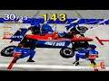 Indy 500 - Sega Model 2 - Todos os Carros/All Cars - Pit Work