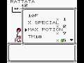 Item 33 quantity and item 34 (map block source) is applied after battle (minor) (Generation I)