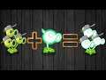 Plants vs Zombies 2 fusión - Tripitidora + Lanzaguisantes Electrico