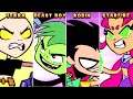 Teen Titans Go Jump Jousts Beast Boy and Terra (Cartoon Network Games)