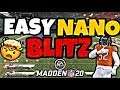 Eeasiest Nano Blitz in Madden 20... How to Sack the Qb every play. Unstoppable Play!