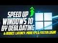 π§How To DEBLOAT Windows 10 for Better Performance! *SPEED UP WINDOWS* β