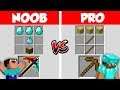 Minecraft NOOB vs PRO : SWAPPED PICKAXE CRAFTING CHALLENGE in Minecraft Animation