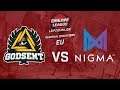 Nigma vs Godsend Game 1 (BO2) | Dream League Leipzig Major EU Qualifiers